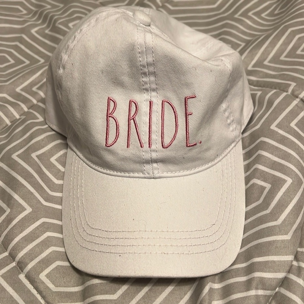Rae Dunn BRIDE baseball hat